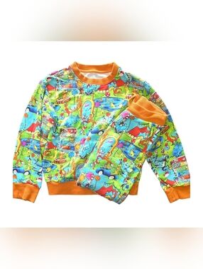 Children's Country Corner The Lorax Bamboo Daywear Set Boys Size 7/8 NWOT